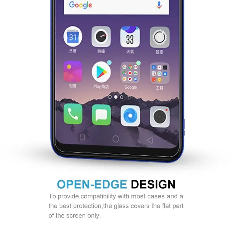 100 PCS 0.26mm 9H 2.5D Tempered Glass Film for OPPO AX5 For OPPO AX5 (100 PCS) - For OPPO AX5 (100 PCS)