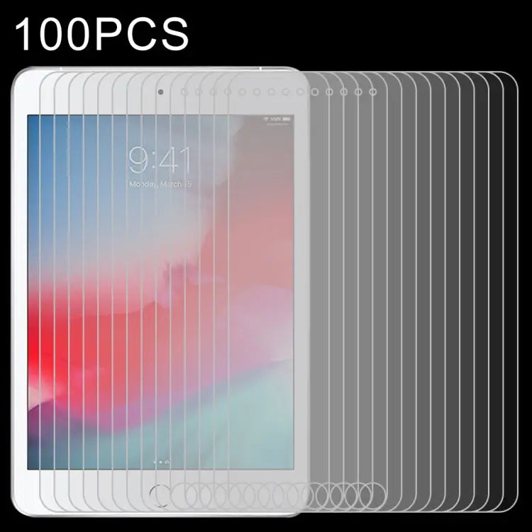 100 PCS 0.4mm 9H Surface Hardness Explosion-proof Tempered Glass Film for iPad mini 2019 iPad mini 2019 - iPad mini 2019