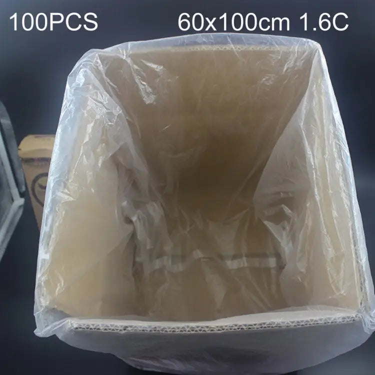 100 PCS 1.6C Dust-proof Moisture-proof Plastic PE Packaging Bag Size: 60cm x 100cm 60cm x 100cm - 60cm x 100cm