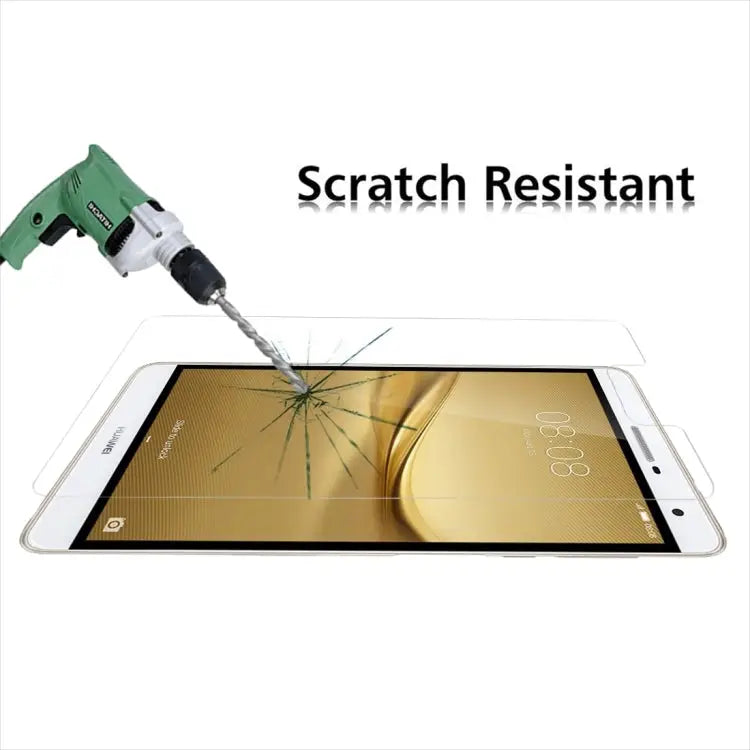 100 PCS 7 inch Universal 0.4mm 9H Surface Hardness Tempered Glass Screen Protector 100 PCS 7 inch - 100 PCS 7 inch