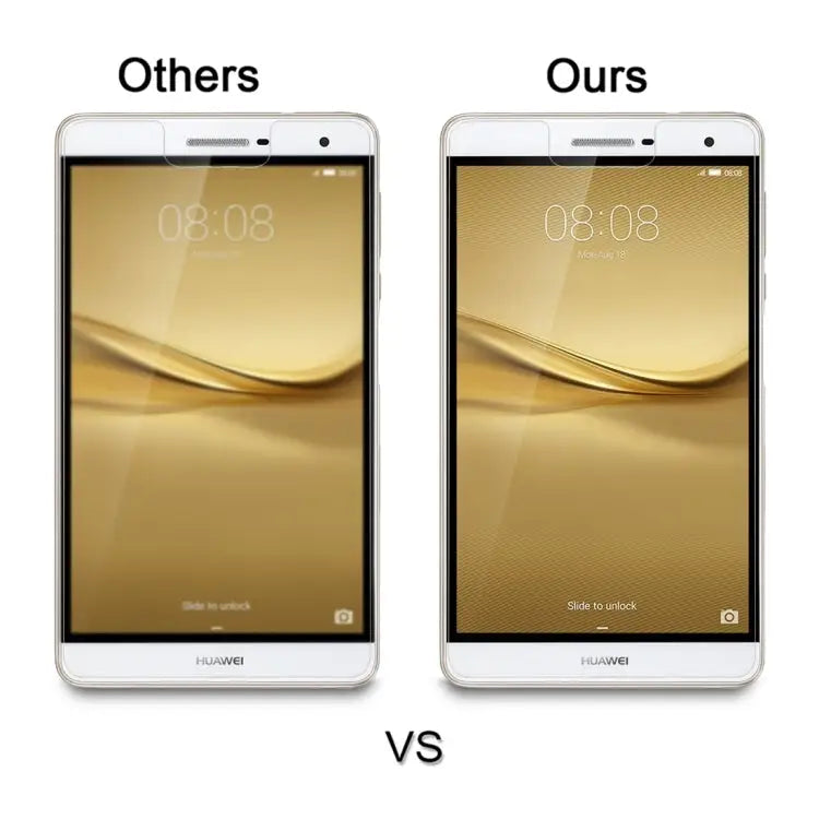 100 PCS 7 inch Universal 0.4mm 9H Surface Hardness Tempered Glass Screen Protector 100 PCS 7 inch - 100 PCS 7 inch