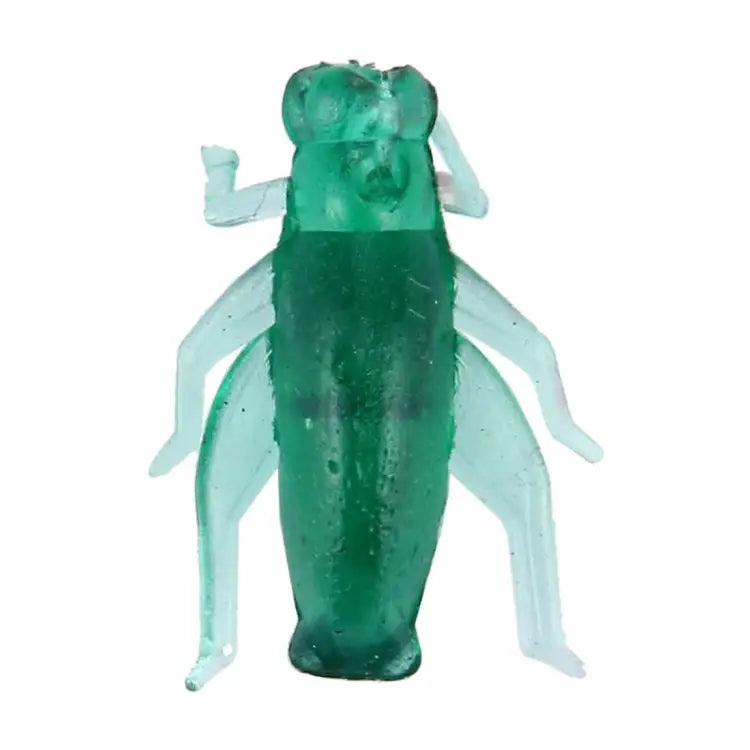 100 PCS Cricket Shape Fishing Lures Artificial Fishing Bait Length: 2cm Cricket Shape - Cricket Shape