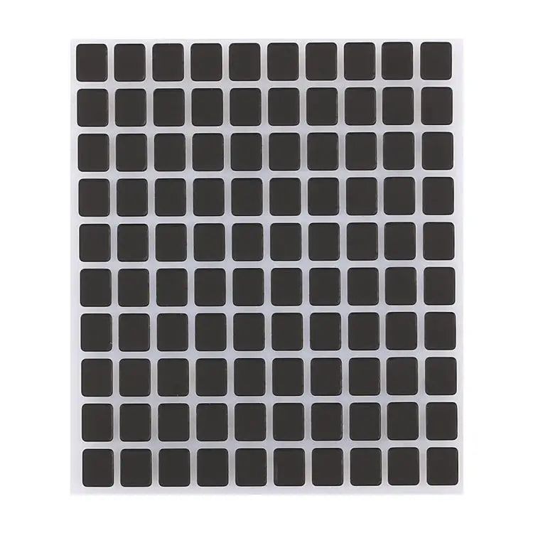 100 PCS Display Screen Black Stickers for iPhone X - For iPhone X(100 PCS)