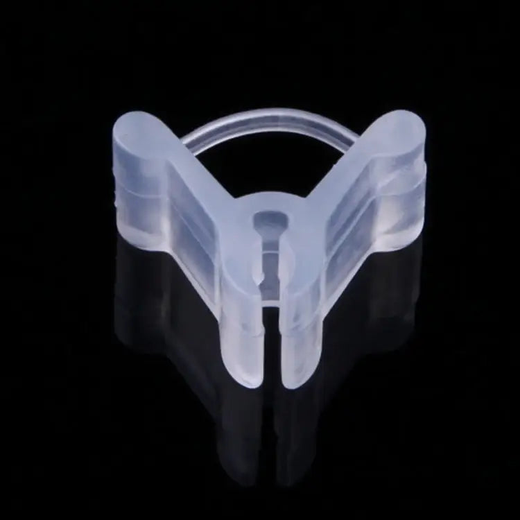 100 PCS Plant Grafting Gardening Plastic Grafting Folder Grafting Clip Transparent Gardening Plastic Grafting Clip