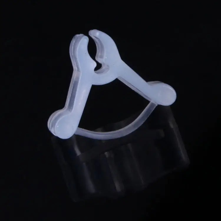 100 PCS Plant Grafting Gardening Plastic Grafting Folder Grafting Clip Transparent Gardening Plastic Grafting Clip