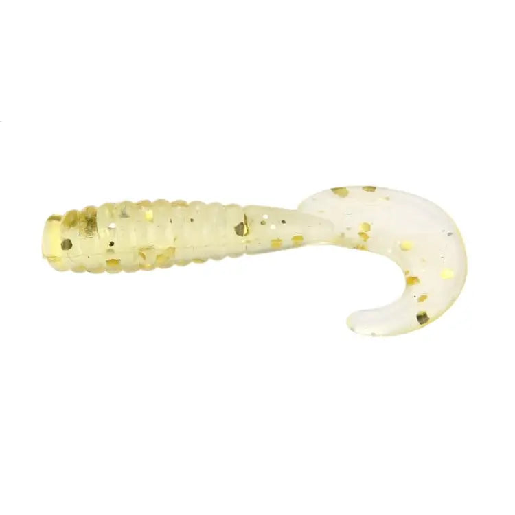 100 PCS Sequins Long Tail Maggots Shape Fishing Lures Artificial Fishing Bait Length: 3.5cm Sequins Long Tail Maggots