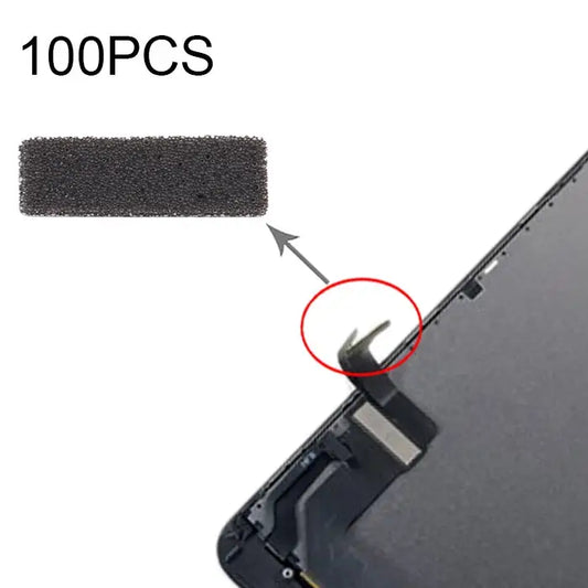 100 PCS Touch Flex Cable Cotton Pads for iPhone 7 - For iPhone 7
