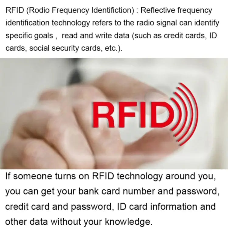 100pcs Aluminum Foil RFID Blocking Credit Card ID Bank Card Case Card Holder Cover Size: 9 x 6.3cm