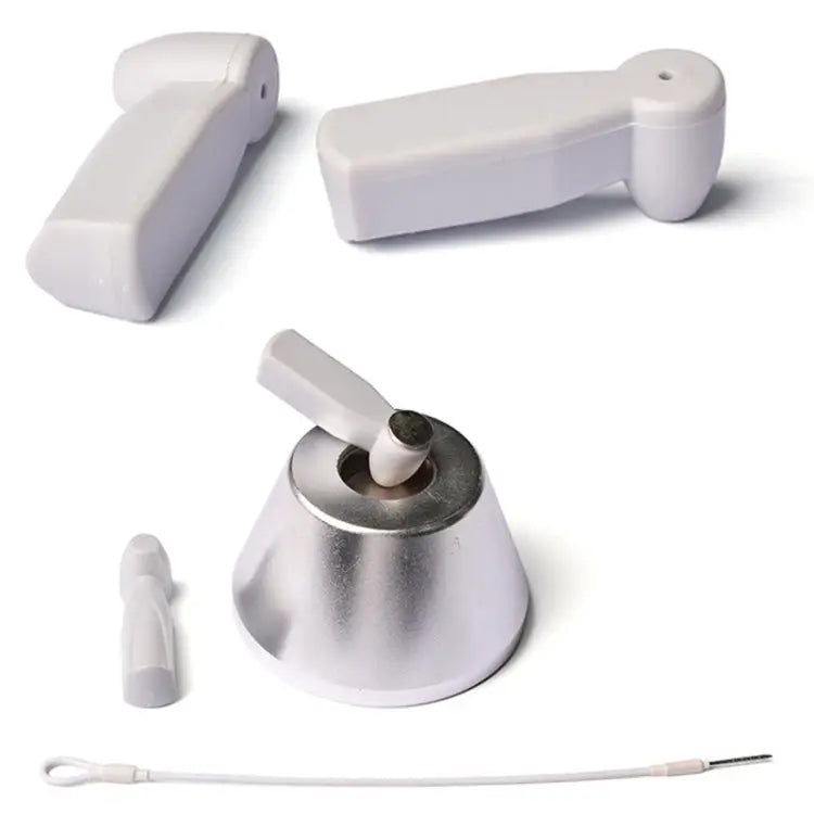 100pcs HTG-005 Small Hammer Anti-theft Magnetic Buckle EAS Anti-theft Sound and Magnetic Button Label for Supermarket