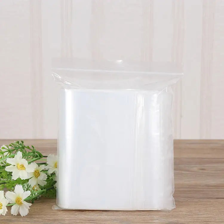 100pcs/Pack PE Self Sealing Clear Zip Lock Packaging Bag 29cm x 40cm Custom Printing and Size are welcome 29*40cm