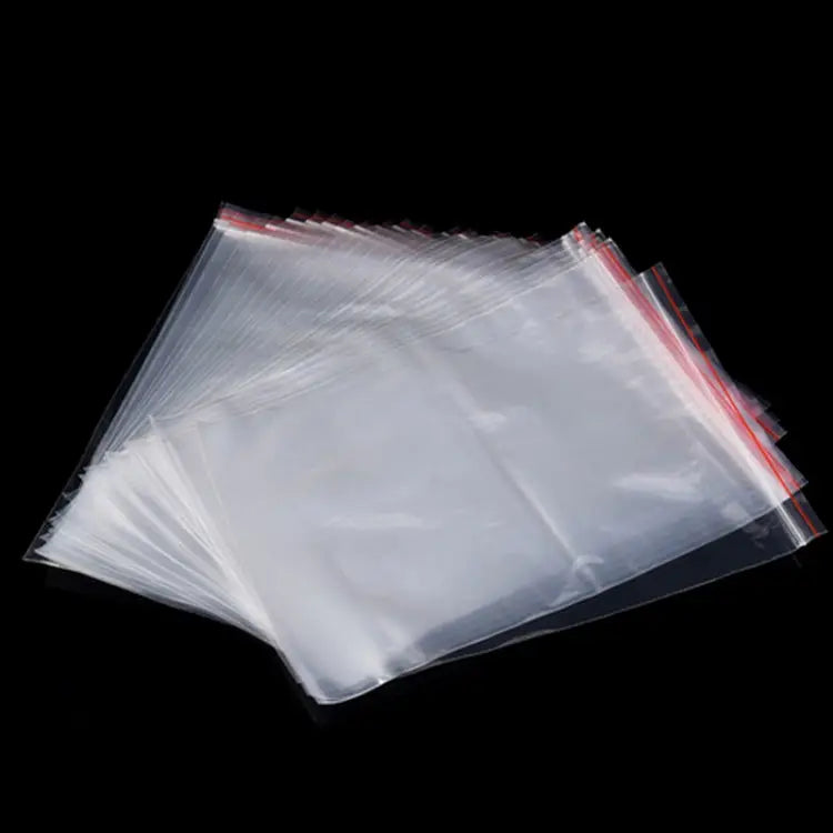 100pcs/pack PE Self Sealing Clear Zip Lock Packaging Bag 4cm x 6cm Custom Printing and Size are welcome 4*6cm - 4*6cm