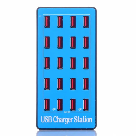 100W 20 In 1 Multi-function Smart USB Charging Station - A5+