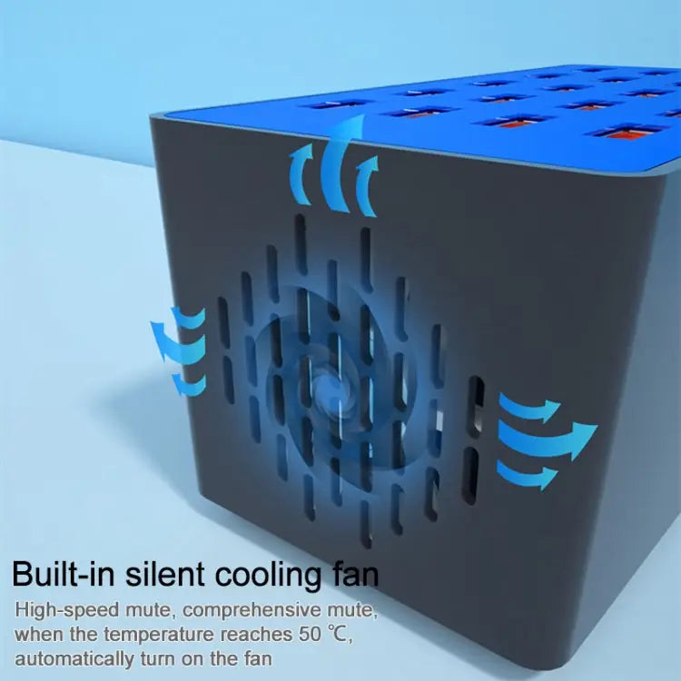100W 20 In 1 Multi-function Smart USB Charging Station - A5+