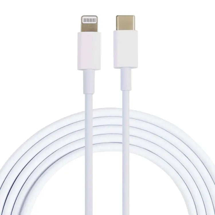 100W USB-C / Type-C to 8 Pin Fast Charging Data Cable Length: 2m - 2m Type-C to 8 Pin