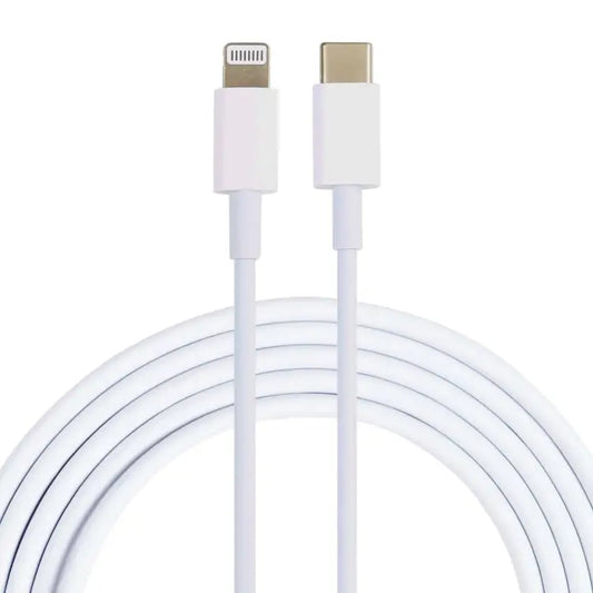 100W USB-C / Type-C to 8 Pin Fast Charging Data Cable Length: 2m - 2m Type-C to 8 Pin