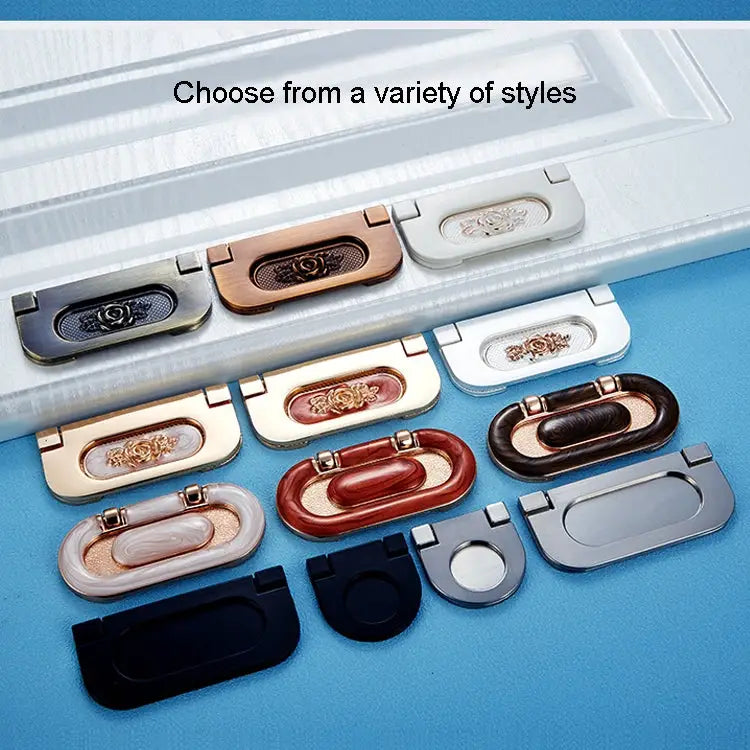 1052-32 Simple European Furniture Drawer Hidden Buckle Handle (Brushed) 1052-32 - 1052-32