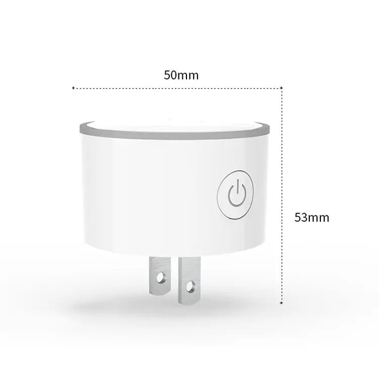 10A RGB Scene Light WiFi Remote Control Smart Socket Works with Alexa & Google Home & IFTTT AC 100-240V JP Plug XS-A18