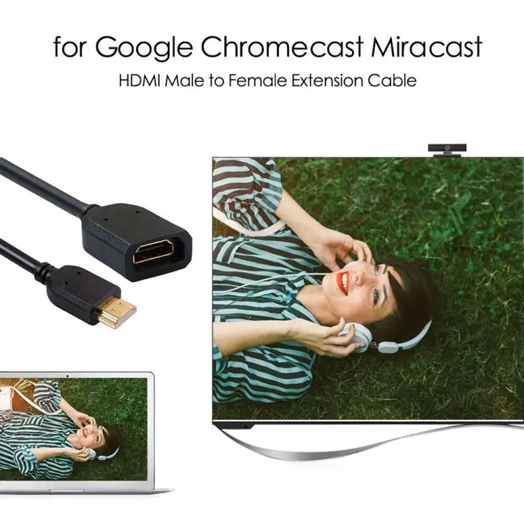 10cm HDMI 19 Pin Male to HDMI 19 Pin Female (AM-AF) Connector Adapter Cable HDMI AM to AF - HDMI AM to AF