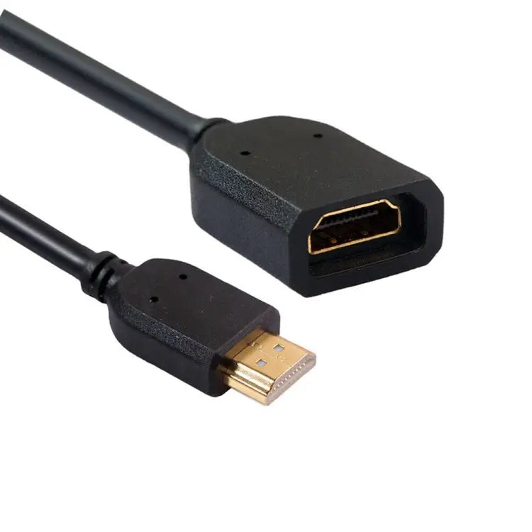10cm HDMI 19 Pin Male to HDMI 19 Pin Female (AM-AF) Connector Adapter Cable HDMI AM to AF - HDMI AM to AF