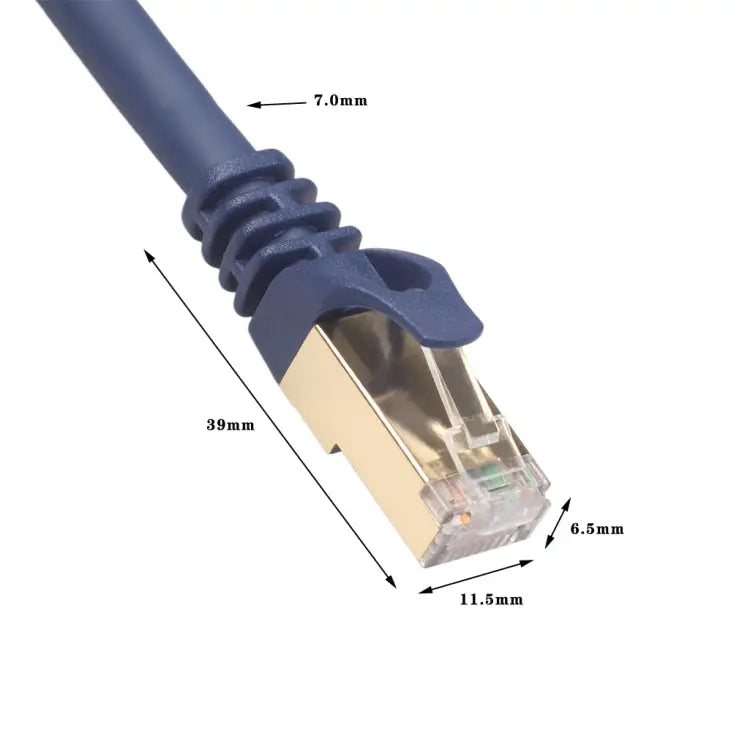 10m CAT8 Computer Switch Router Ethernet Network LAN Cable Patch Lead RJ45 10m - 10m