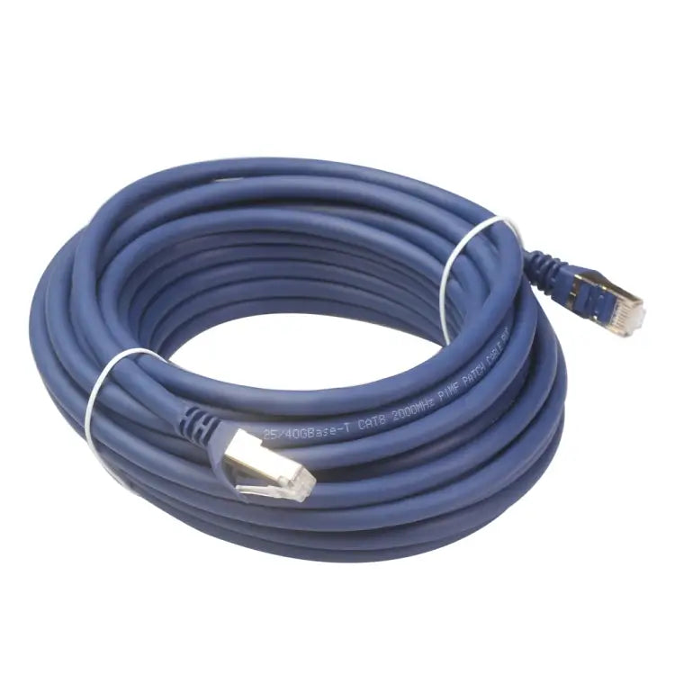 10m CAT8 Computer Switch Router Ethernet Network LAN Cable Patch Lead RJ45 10m - 10m