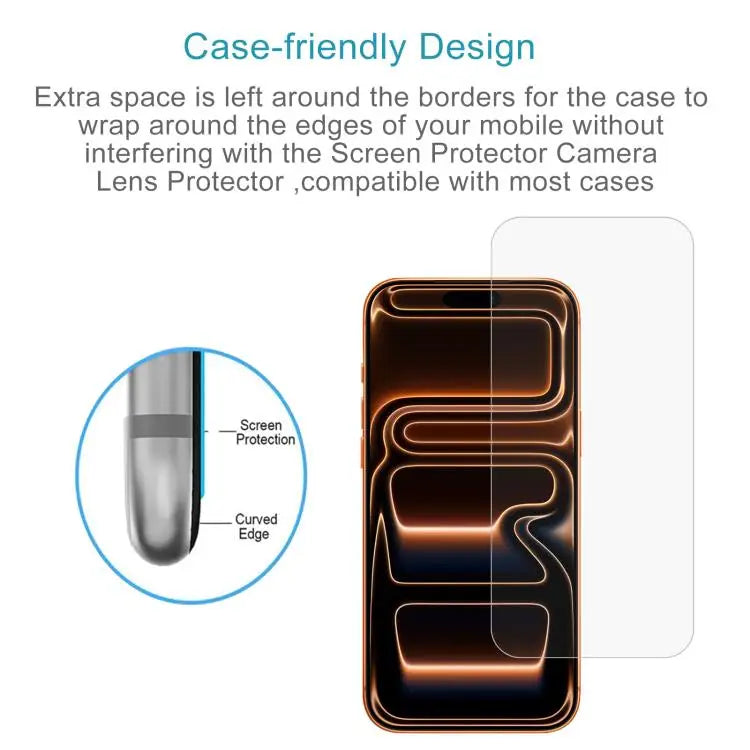 10pcs 0.26mm 9H 2.5D Tempered Glass Film - Apple Accessories