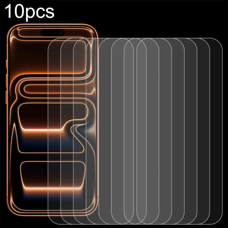 10pcs 0.26mm 9H 2.5D Tempered Glass Film - For iPhone 17 Pro Max - Apple Accessories