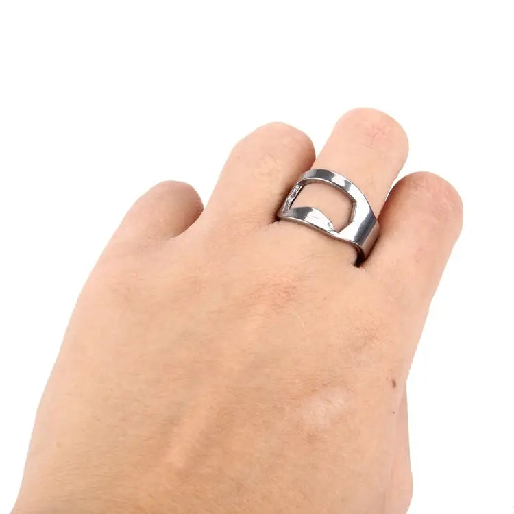 10pcs Ring Style Metal Beer Bottle & Can Opener Inner Diameter: 2.2cm 10pcs Ring Style - 10pcs Ring Style
