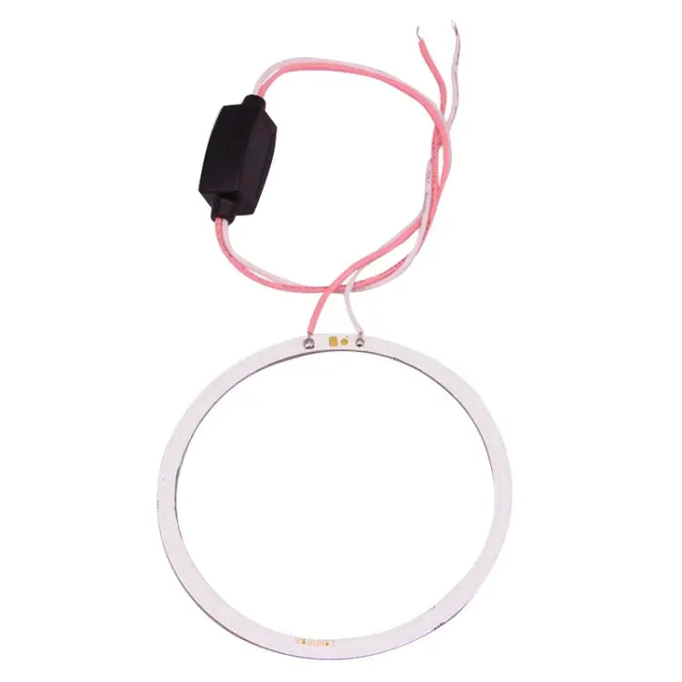 110mm 5W 180LM Angel Eyes Circles Car Headlight COB LED Lights for Vehicles DC 12-24V 110mm Blue Light 110mm White Light