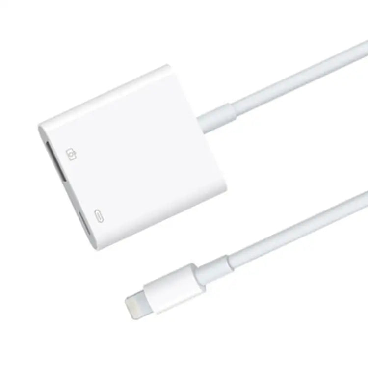 11cm 8 Pin Male to USB & 8 Pin Data Charging Cable Camera Reader Adapter Support System above iOS 9.2