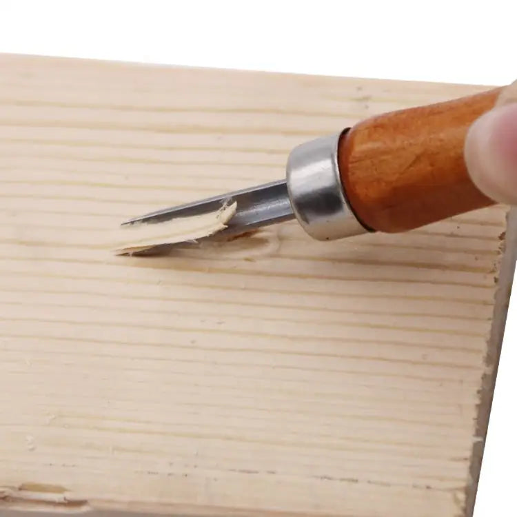 12 in 1 Wood Carving Chisels Knife Basic Woodcut Working Handmade Rubber Stamps Hand Tools Chisels Knife - Chisels Knife