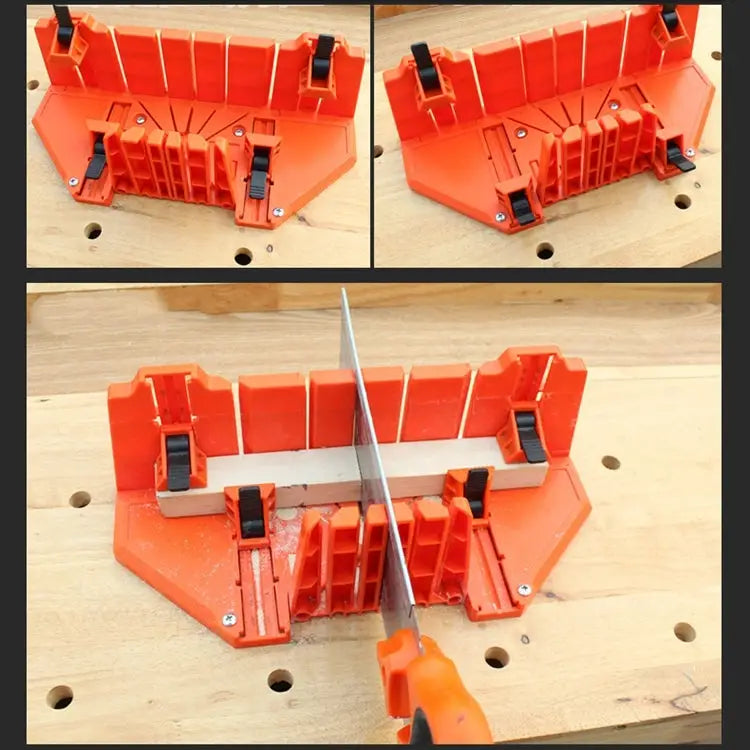 12 Inch Miter Saw Cabinets Multi-function Woodworking Hand Tools Home DIY Wood Working Hand Saws Clamped Box 12 Inch