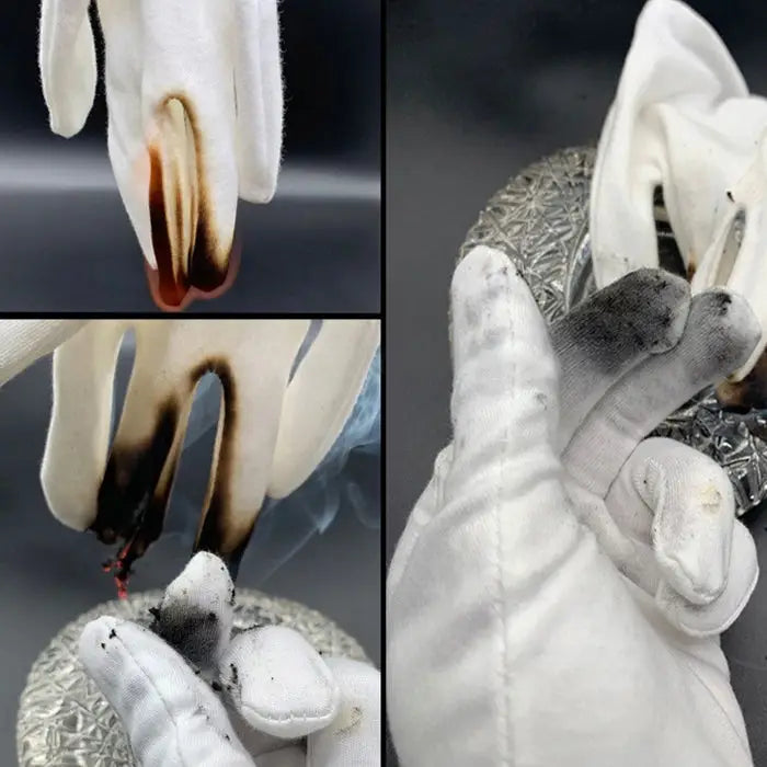 12 Pairs Labor Insurance Work Gloves Cotton Double-sided Cotton Double-sided - Cotton Double-sided