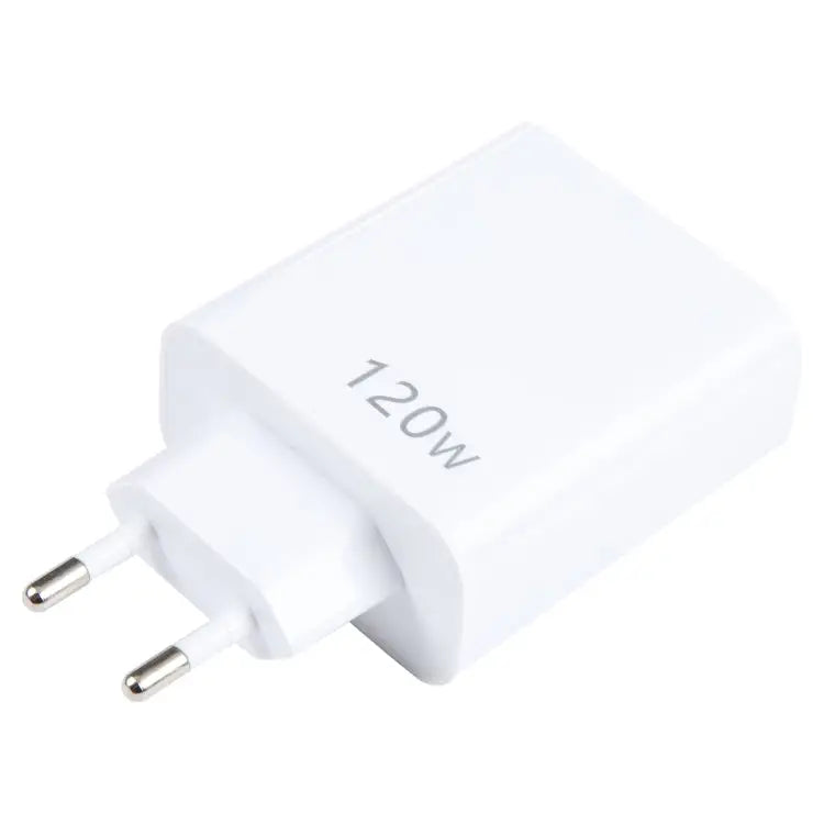 120W Dual PD Type-C + 3 x USB Multi Port Charger EU Plug EU Plug - EU Plug - Apple Accessories