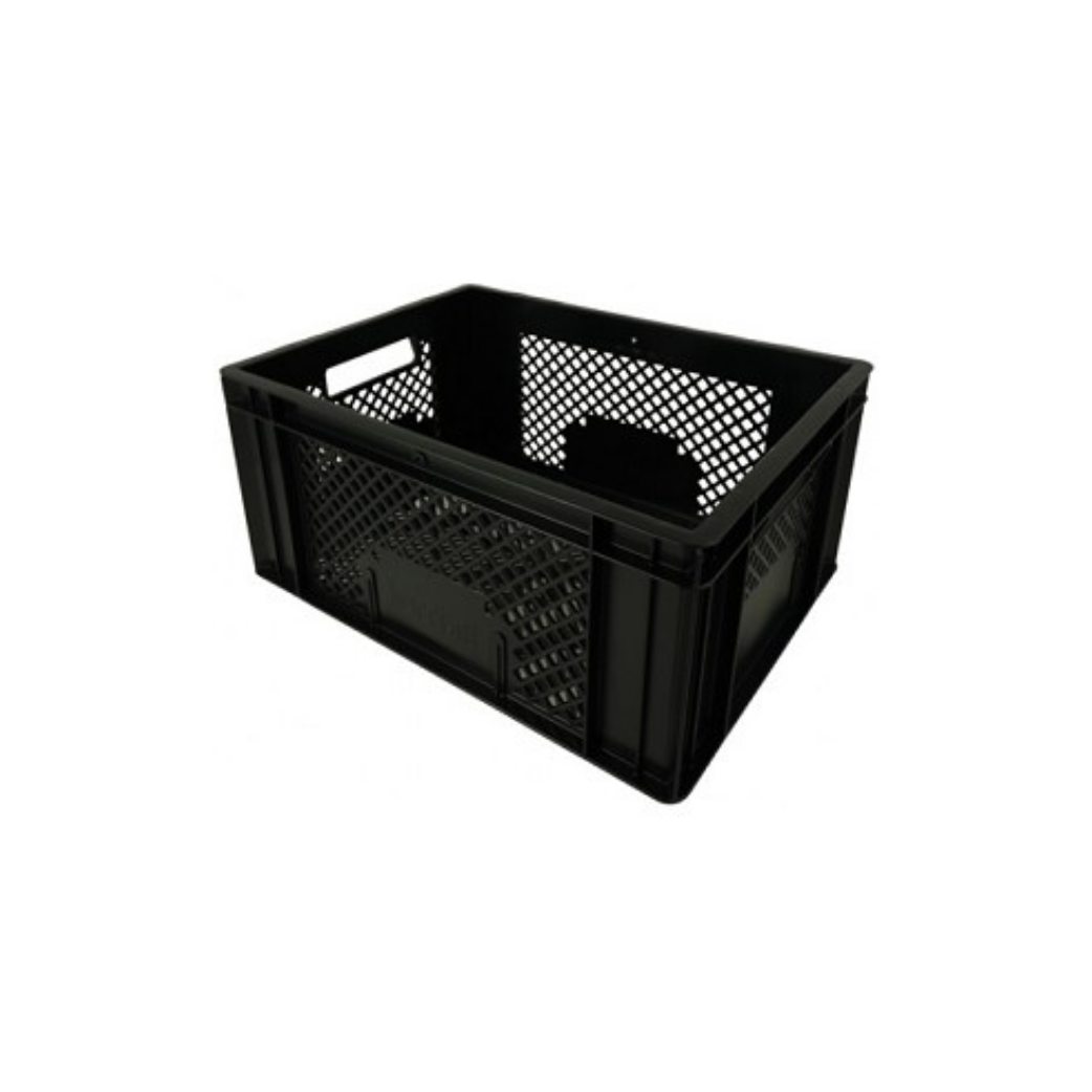 FG0801A Z Krat Klein Zwart 18L