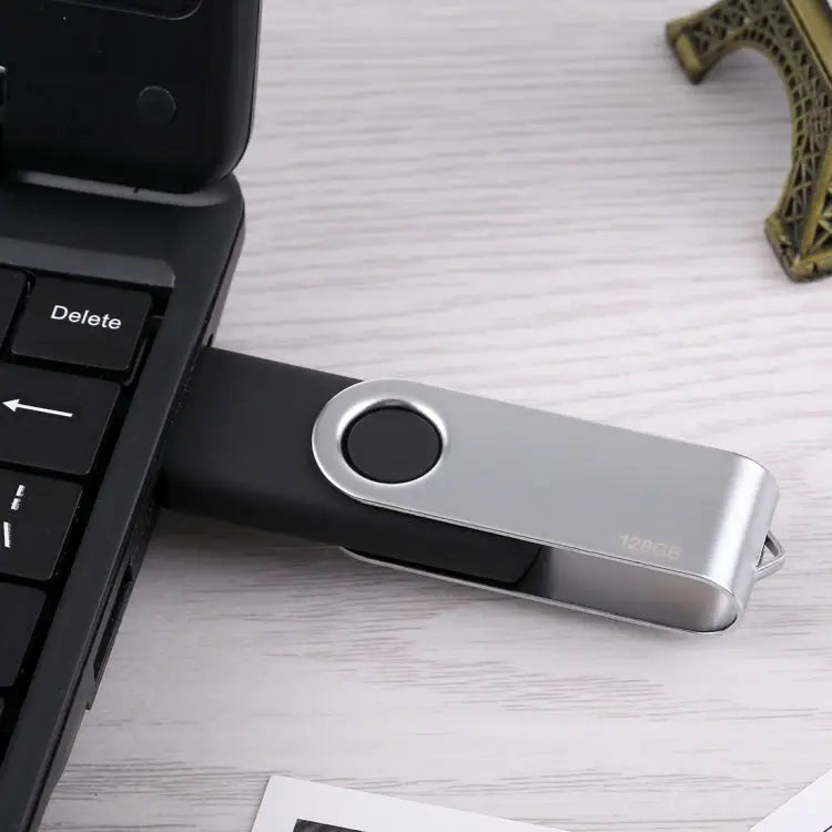 128GB Twister USB 2.0 Flash Disk(Black) 128GB/Black - 128GB/Black