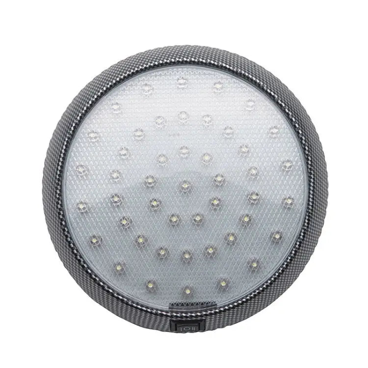 12V 46 LED Roof Light Camper Van Caravan Motor Home Boat White Light with ON / OFF Switch 46 LEDs - 46 LEDs