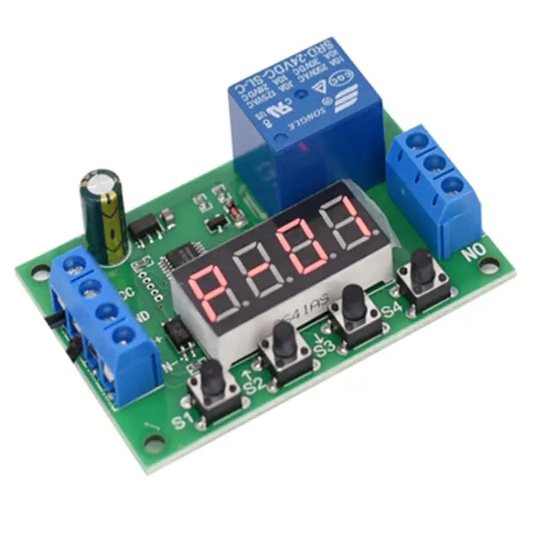 12V Time Relay Module Trigger OFF / ON Switch Cycle Timing Relay Board 12V - 12V