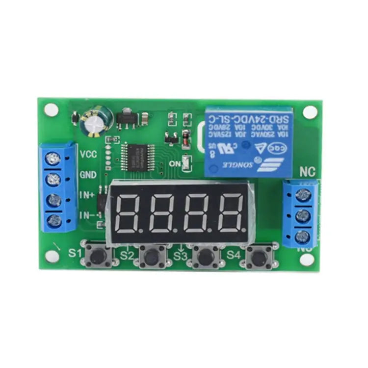 12V Time Relay Module Trigger OFF / ON Switch Cycle Timing Relay Board 12V - 12V