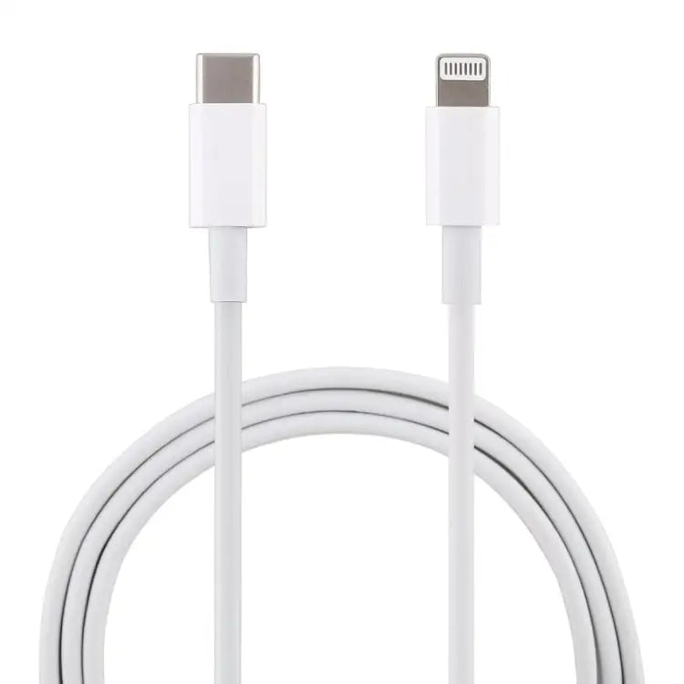 12W 5V/2A USB-C / Type-C to 8 Pin PD Fast Charging Cable Cable Length: 1m - 12W 5V/2A