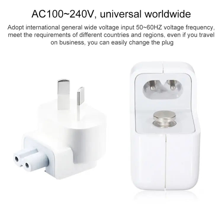 12W USB Port Travel Charger for iPad Series / iPod Series / iPhone Series AU Plug
