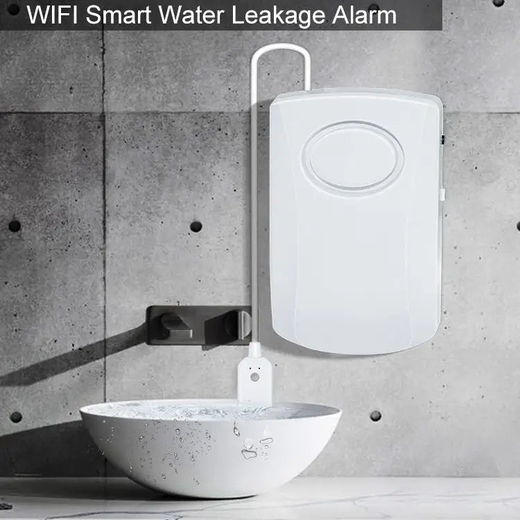130dB Water Leakage Alarm Detector Sensor Detection Flood Alert Overflow Home Security Alarm System Flood Alert - Flood