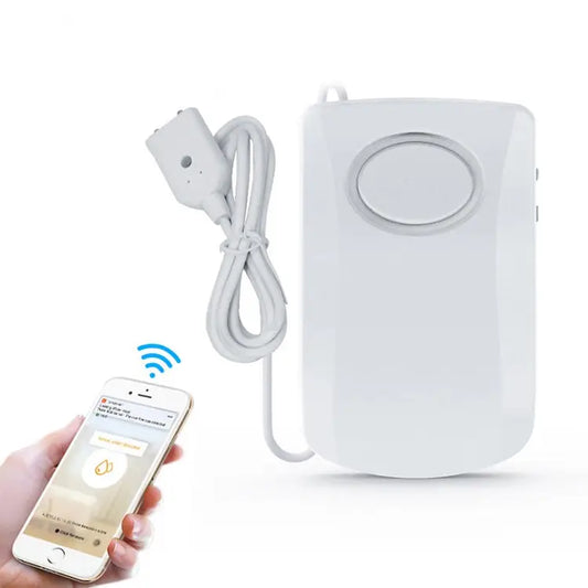 130dB Water Leakage Alarm Detector Sensor Detection Flood Alert Overflow Home Security Alarm System Flood Alert - Flood