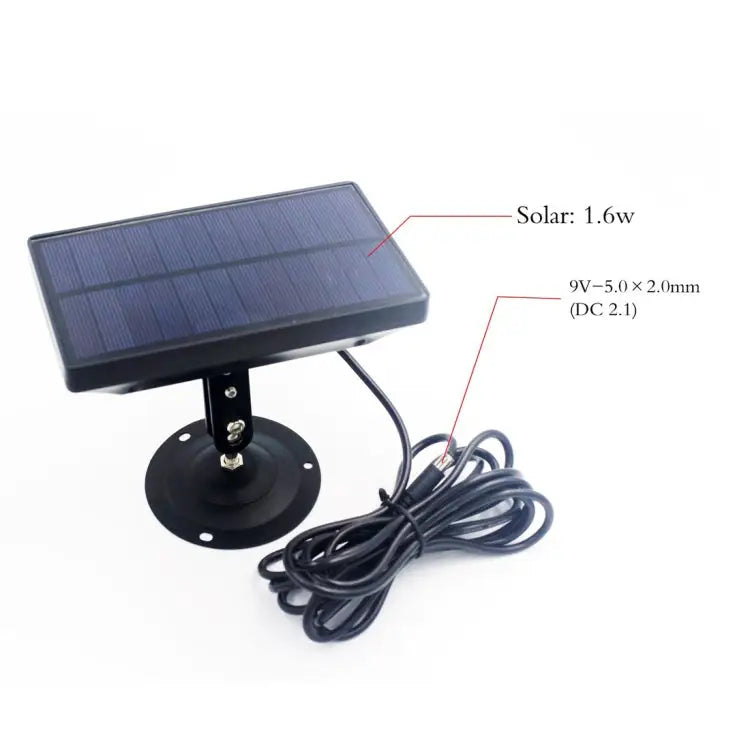 1500mAh Solar Panel Charger Waterproof Battery for Hunting Game Trail Cameras 1500mAh - 1500mAh