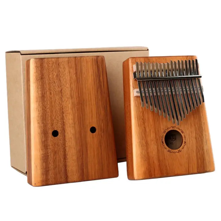 17-tone Acacia Wood Single Kalimba Thumb Piano Kalimba Finger Piano Acacia Wood - Acacia Wood