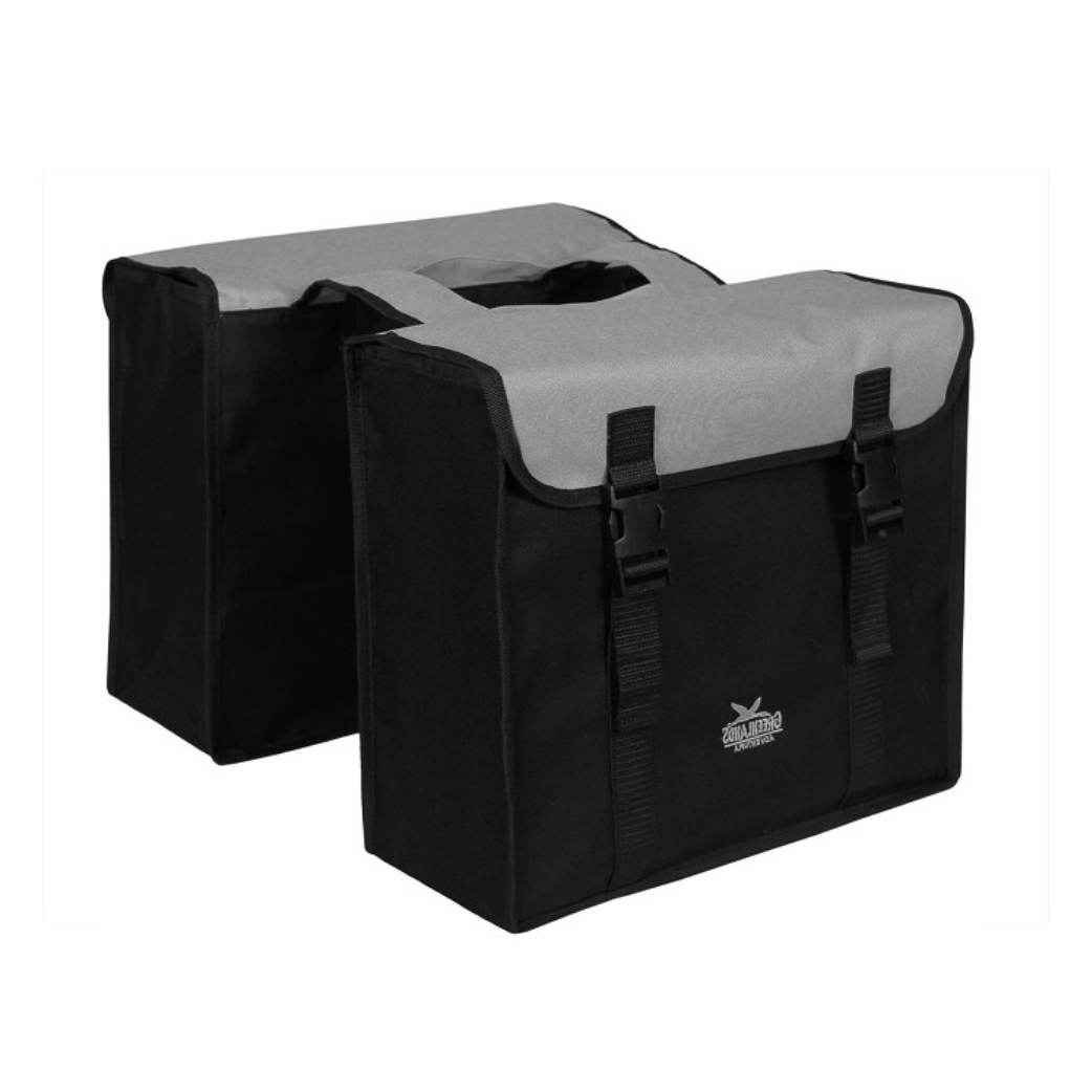 BD0605A Tas achter zwart-grijs 34L