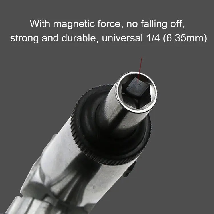 180 Degree Rotation 1/4 inch Hex Connector Multi-function Ratchet Screwdriver 1/4 inch Hex Connector - 1/4 inch Hex