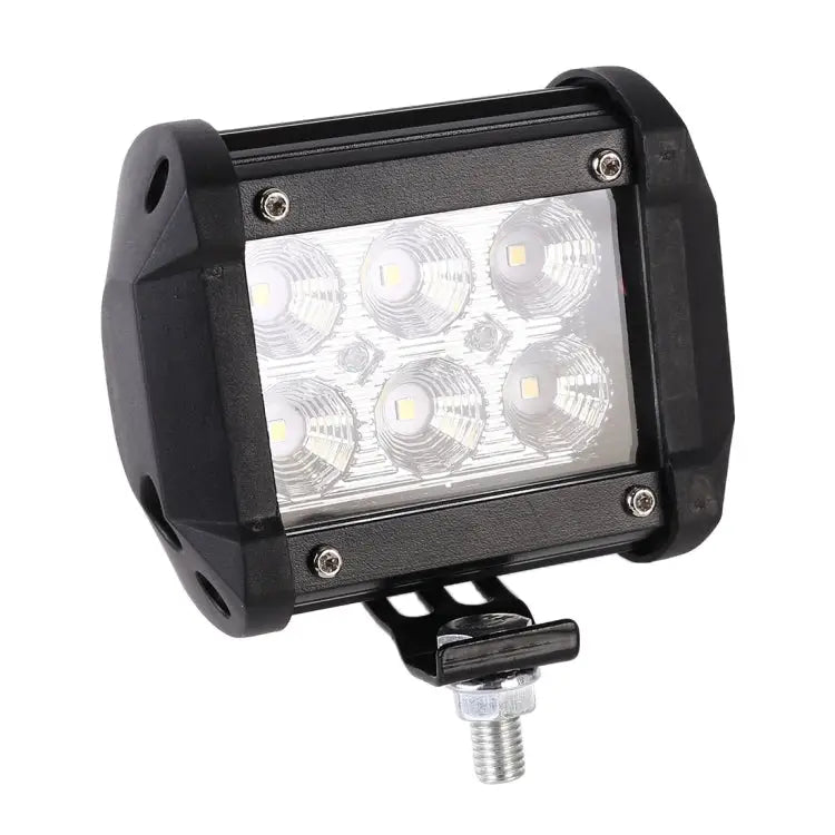 18W 6 LED White Light Floodlight Engineering Lamp / Waterproof IP67 SUVs Light DC 10-30V - 6 LED Floodlight