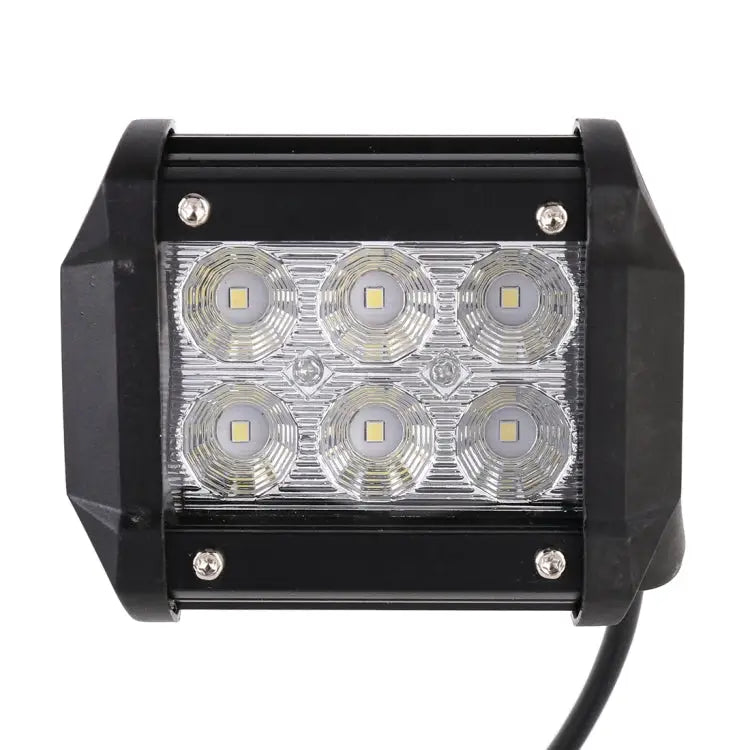 18W 6 LED White Light Floodlight Engineering Lamp / Waterproof IP67 SUVs Light DC 10-30V - 6 LED Floodlight