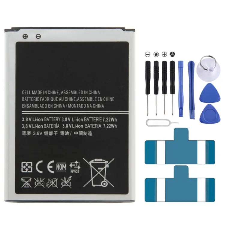 1900mAh Rechargeable Li-ion Battery for Galaxy S4 mini / i9195 Neutral 1900mAh - Neutral 1900mAh